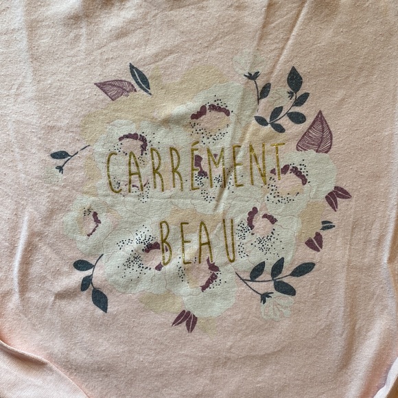 Girls Carrement Beau long sleeve t-shirt size 8 - Picture 2 of 6